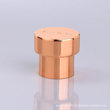 Zinc Alloy Beautiful Perfume Cap And Lid